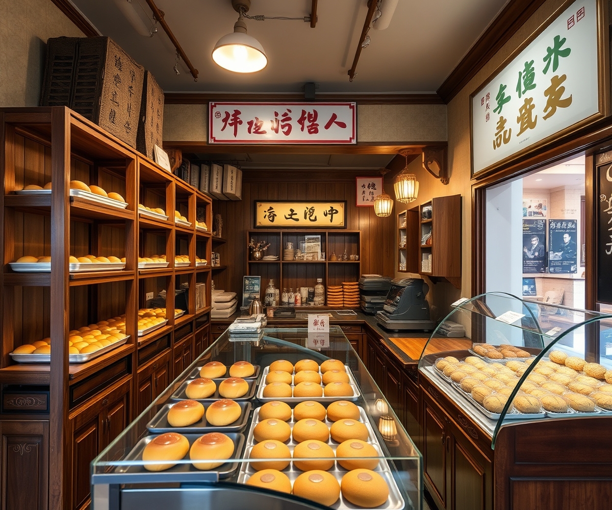 หน้าร้าน Sweet Layers ร้านขนมแบบดั้งเดิม